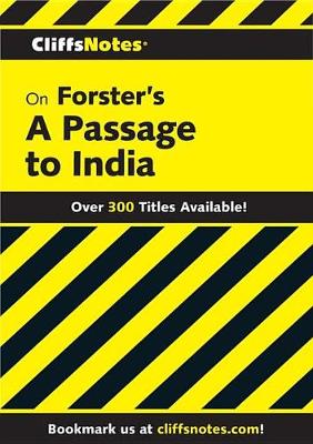 Book cover for Cliffsnotes on Forster's a Passage to India