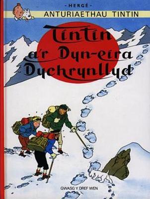 Book cover for Cyfres Anturiaethau Tintin: Tintin a'r Dyn Eira Dychrynllyd