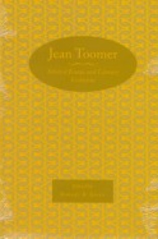 Cover of Jean Toomer