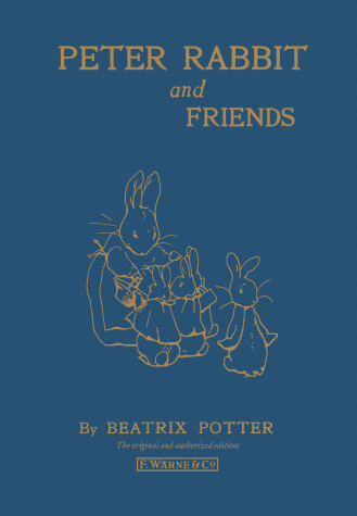 Book cover for Peter Rabbit and Friends