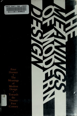 Cover of The Meanings of Modern Design