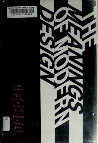 Book cover for The Meanings of Modern Design