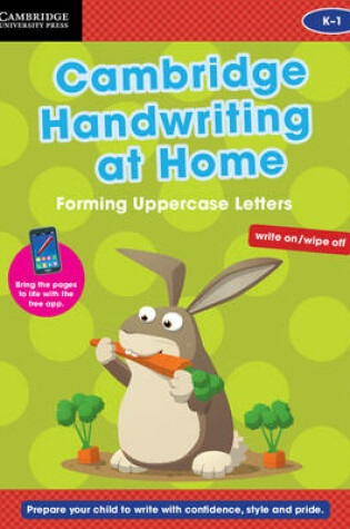 Cover of Cambridge Handwriting at Home: Forming Uppercase Letters