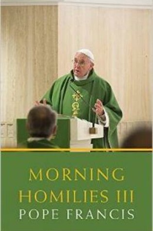 Cover of Morning Homilies III