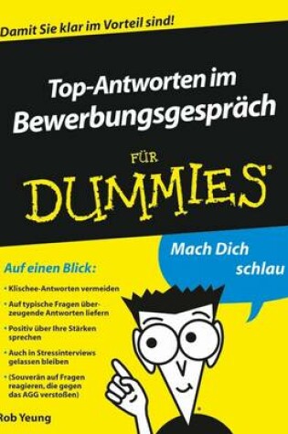 Cover of Top-Antworten im Bewerbungsgespräch für Dummies