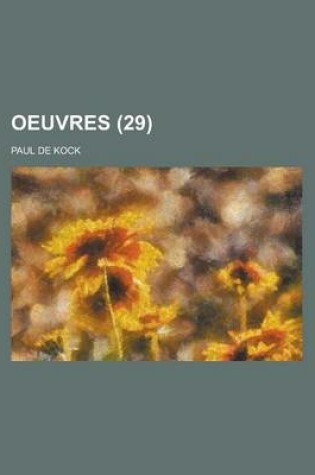 Cover of Oeuvres (29 )