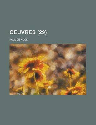 Book cover for Oeuvres (29 )