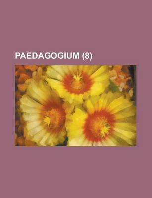 Book cover for Paedagogium (8)