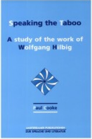 Cover of Speaking the Taboo