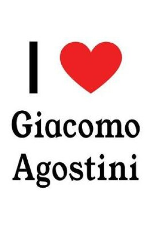 Cover of I Love Giacomo Agostini