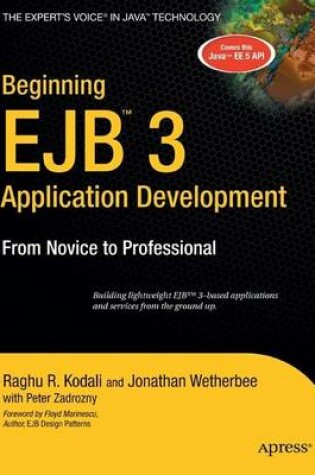 Cover of Beginning EJB 3 Application Development