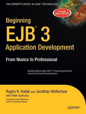 Book cover for Beginning EJB 3 Application Development