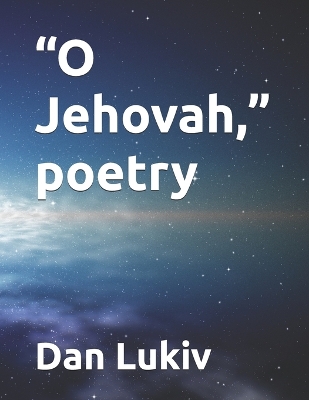 Book cover for "O Jehovah," poetry