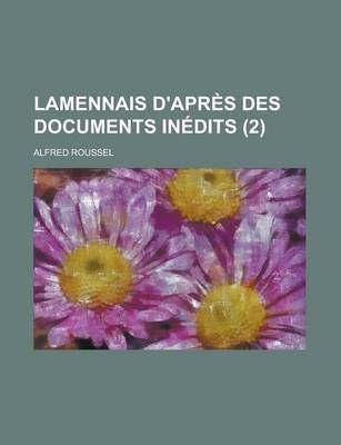 Book cover for Lamennais D'Apres Des Documents Inedits (2)