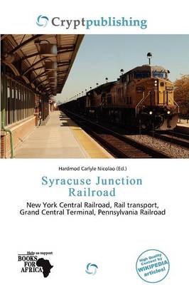 Cover of Syracuse Junction Railroad