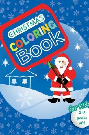 Cover of Christmas Coloring Book For Kids