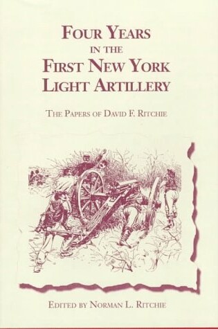 Cover of Four Years in the First New York Light Artillery