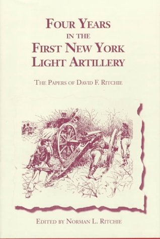 Book cover for Four Years in the First New York Light Artillery