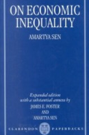 Cover of On Economic Inequality