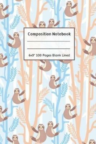 Cover of Sloth Composition Notebook