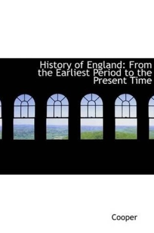 Cover of History of England