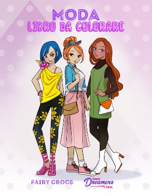 Book cover for Moda libro da colorare