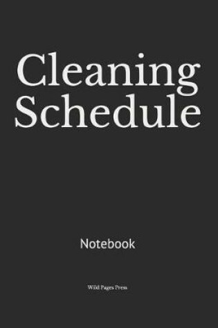Cover of Cleaning Schedule
