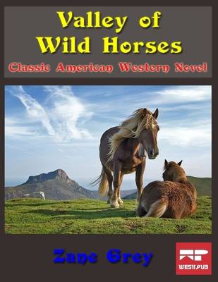 Book cover for Valley of Wild Horses: Classic American Western Novel