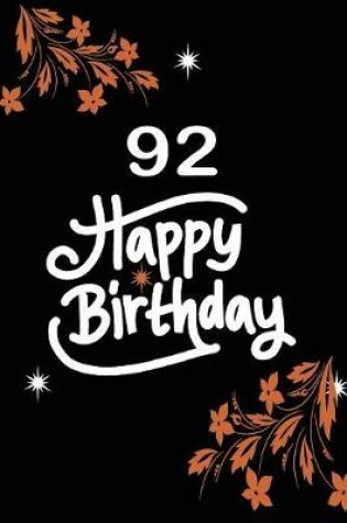 Cover of 92 happy birthday