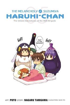 Book cover for The Melancholy of Suzumiya Haruhi-chan, Vol. 5