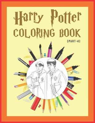 Book cover for Harry Potter Coloring Book (Part-4)