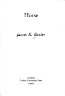 Book cover for Horse