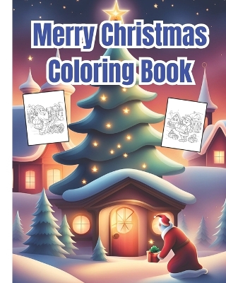 Book cover for Merry Christmas Coloring Book