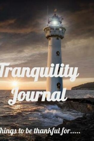 Cover of Tranquility Journal