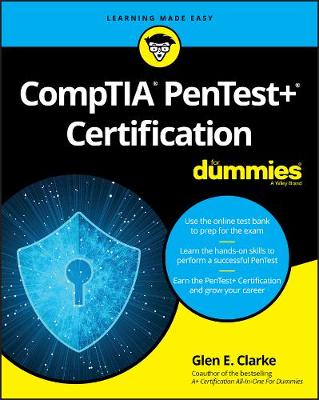 Book cover for CompTIA PenTest+ Certification For Dummies