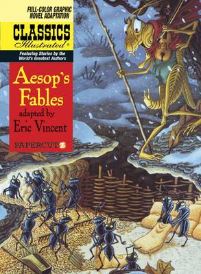 Book cover for Classics Illustrated #18: AesopÆs Fables