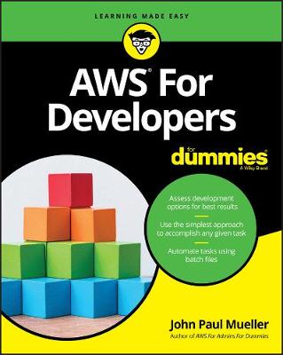 Book cover for AWS For Developers For Dummies