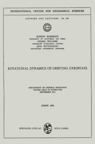 Cover of Rotational Dynamics of Orbiting Gyrostats