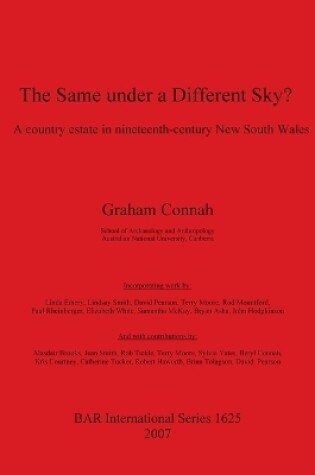 Cover of The Same Under a Different Sky