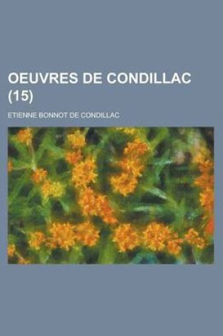 Cover of Oeuvres de Condillac (15)