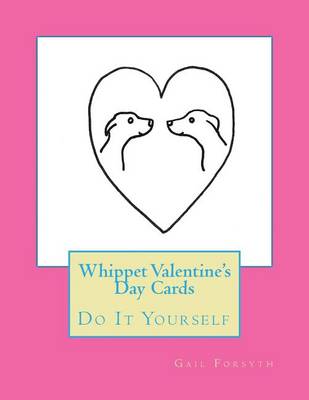 Book cover for Whippet Valentine's Day Cards