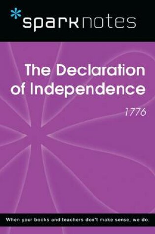 Cover of The Declaration of Independence (1776) (Sparknotes History Note)