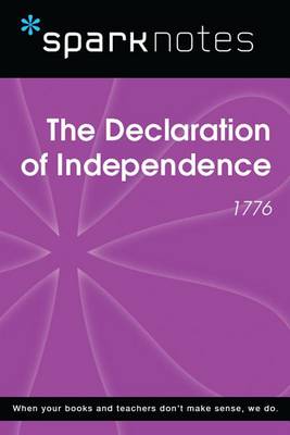 Cover of The Declaration of Independence (1776) (Sparknotes History Note)