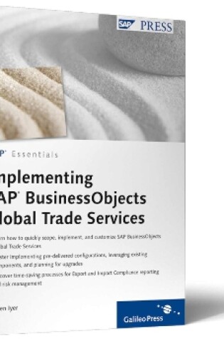 Cover of Implementing SAP BusinessObjects Global Trade Services