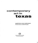 Book cover for Contemporary Art in Texas