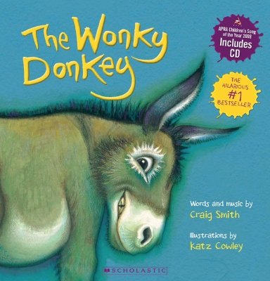 Book cover for The Wonky Donkey