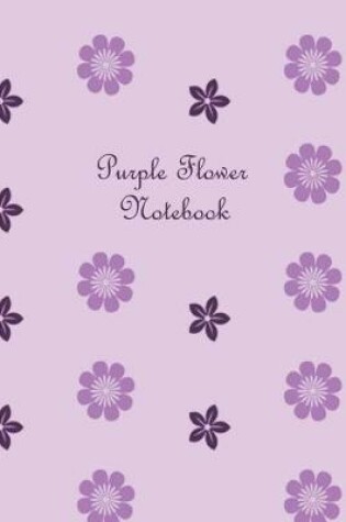 Cover of Purple Flower Notebook