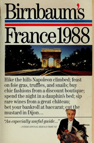 Cover of Birnbaum's France 1988