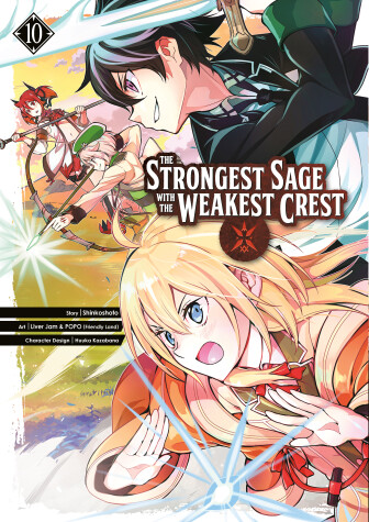 Book cover for The Strongest Sage with the Weakest Crest 10
