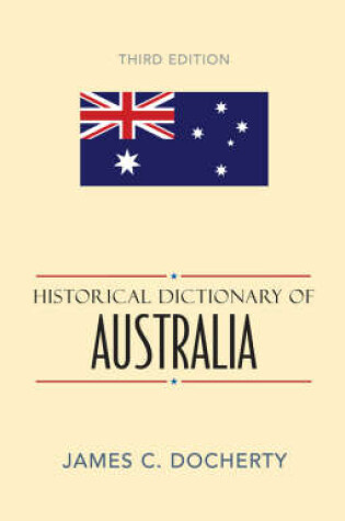 Cover of Historical Dictionary of Australia